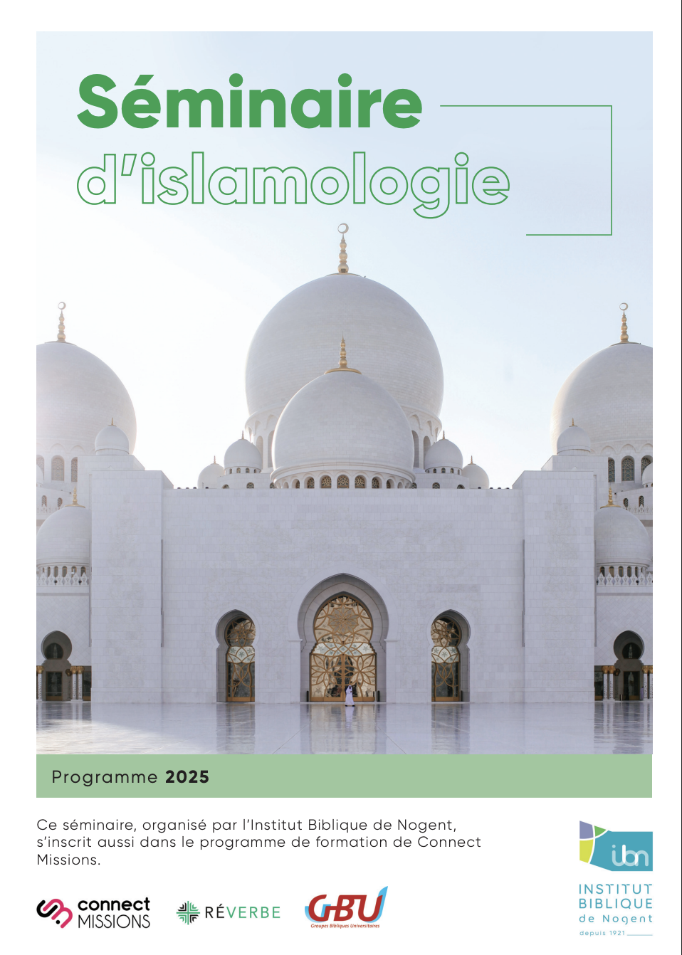Séminaire Islamologie