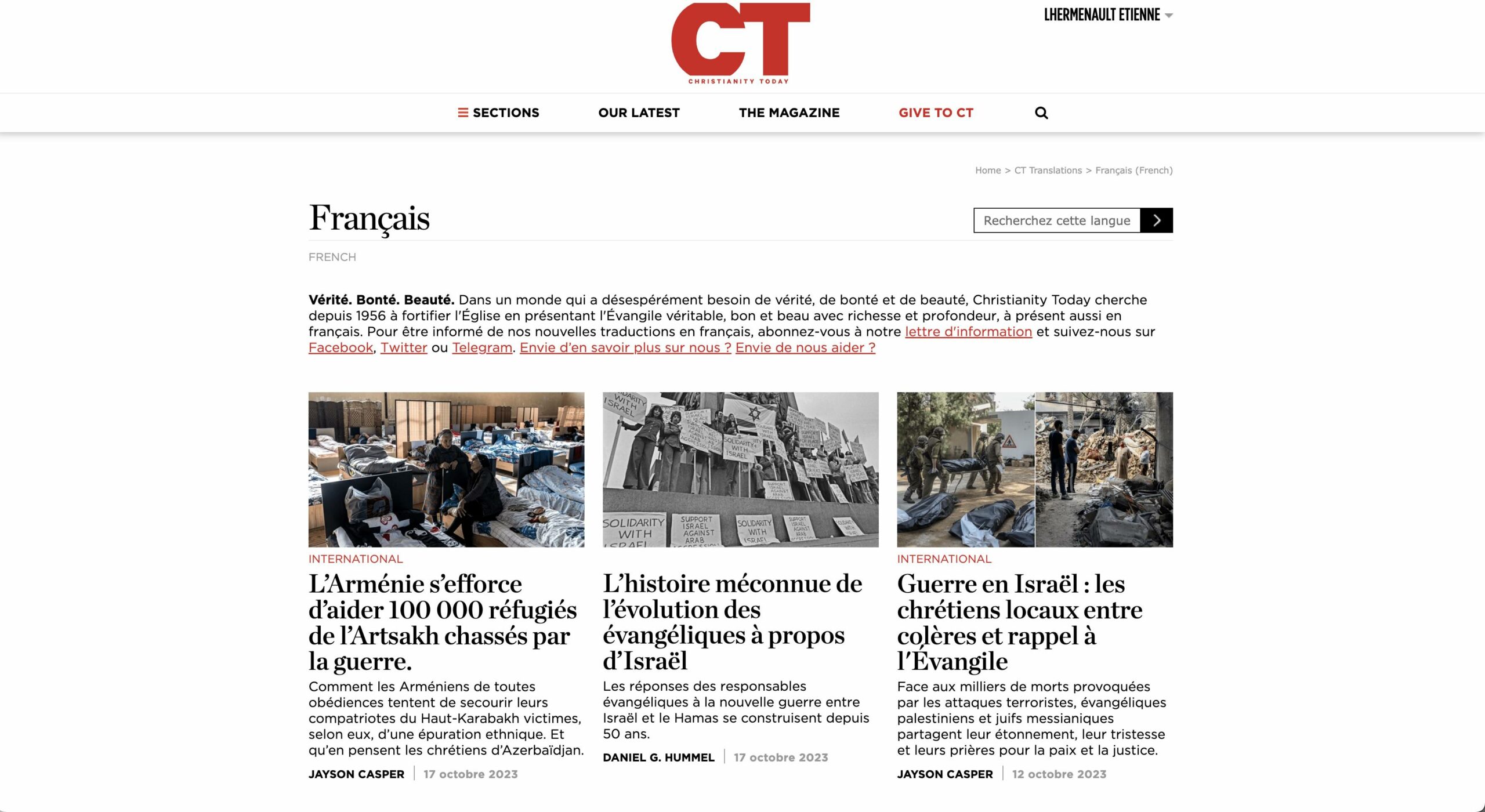 magazine evangelique