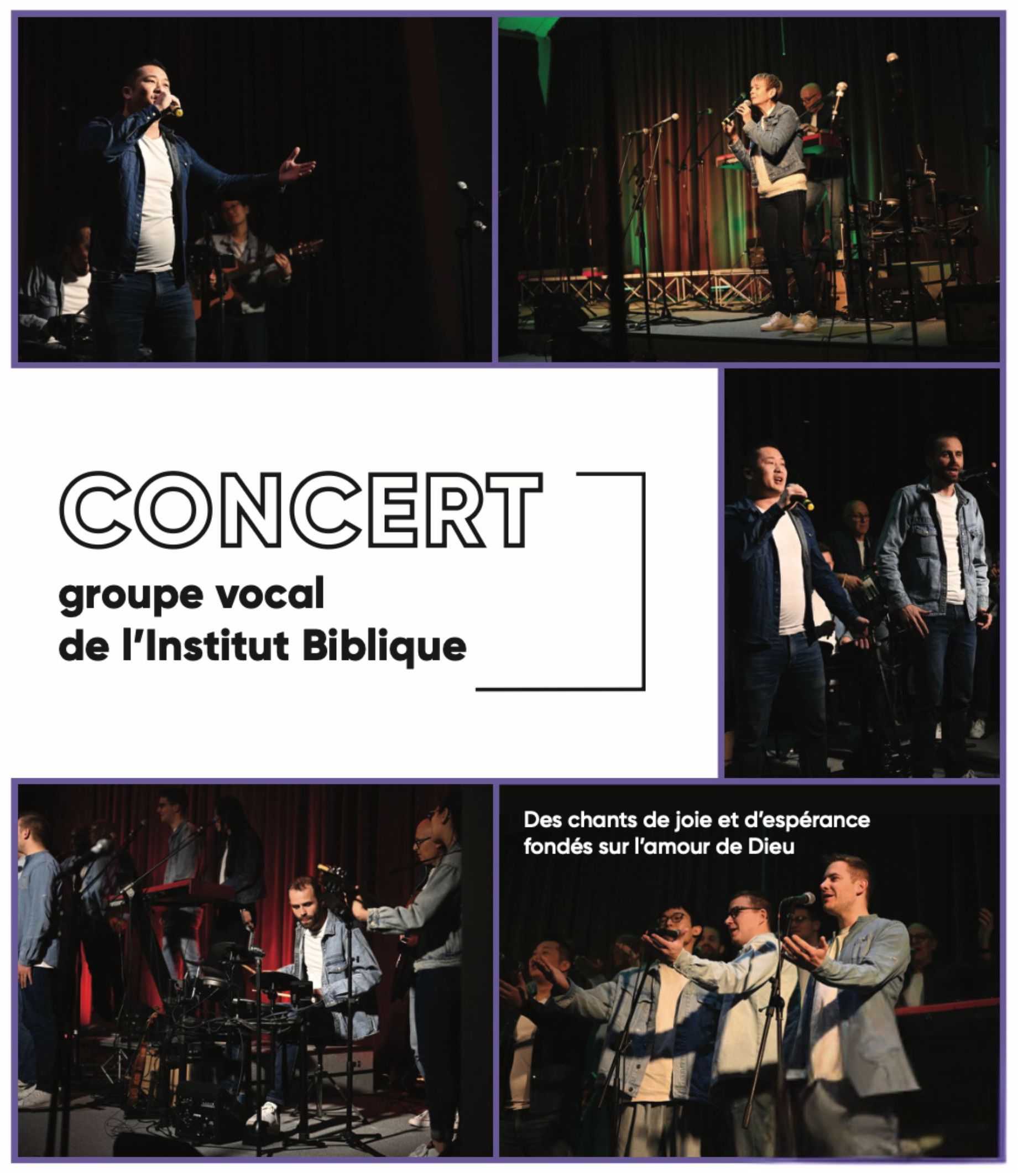 Concert Groupe vocal de l'IBN