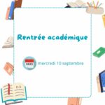 Rentrée académique 10 septembre 2025