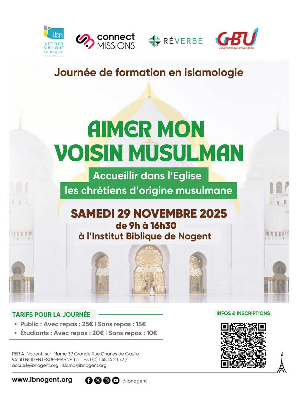Journée de formation Islamologie